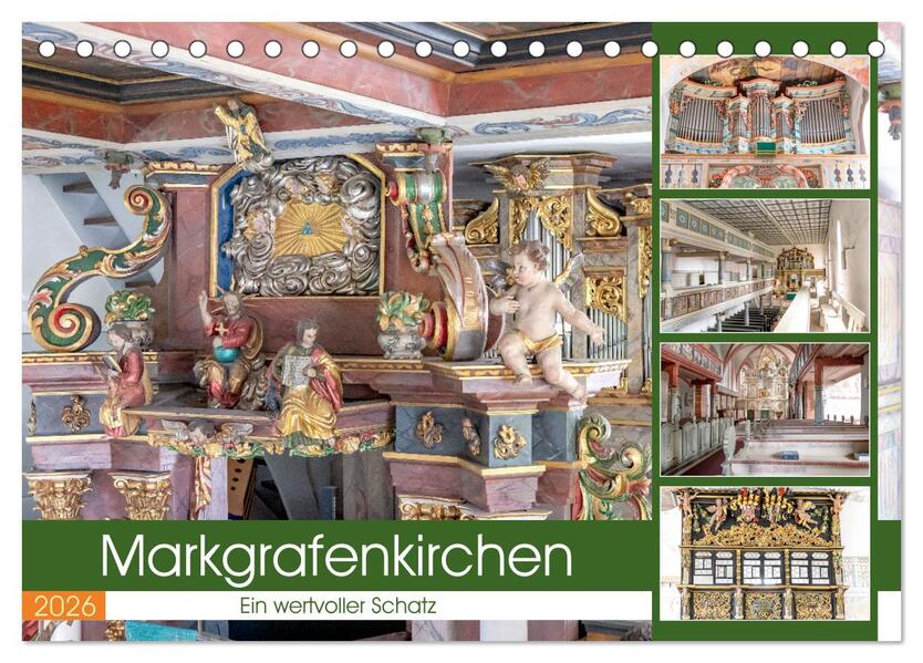 Markgrafenkirchen. Ein wertvoller Schatz (Tischkalender 2026 DIN A5 quer) CALVENDO Monatskalender