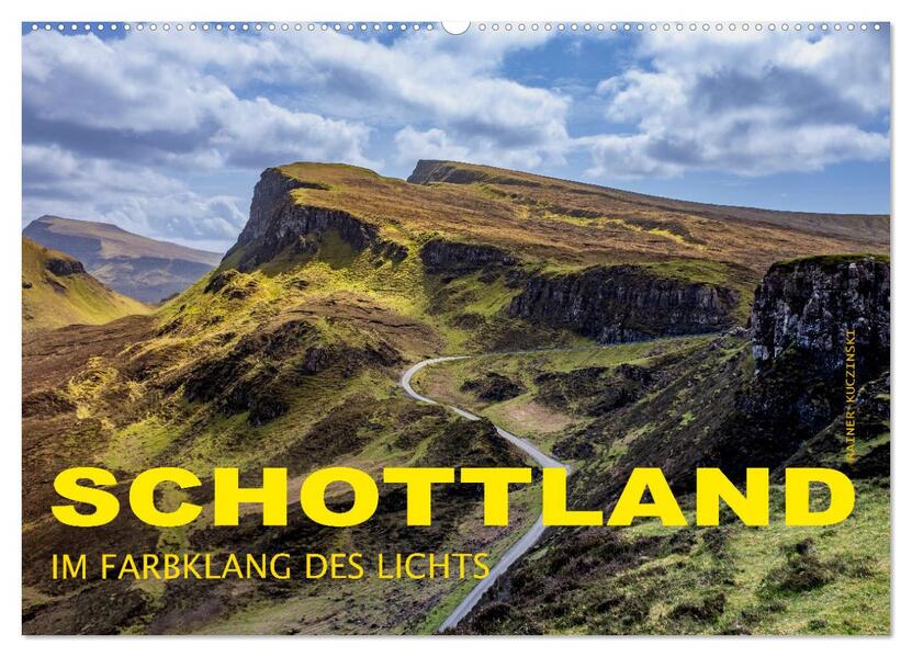 Schottland - Im Farbklang des Lichts (Wandkalender 2026 DIN A2 quer) CALVENDO Monatskalender