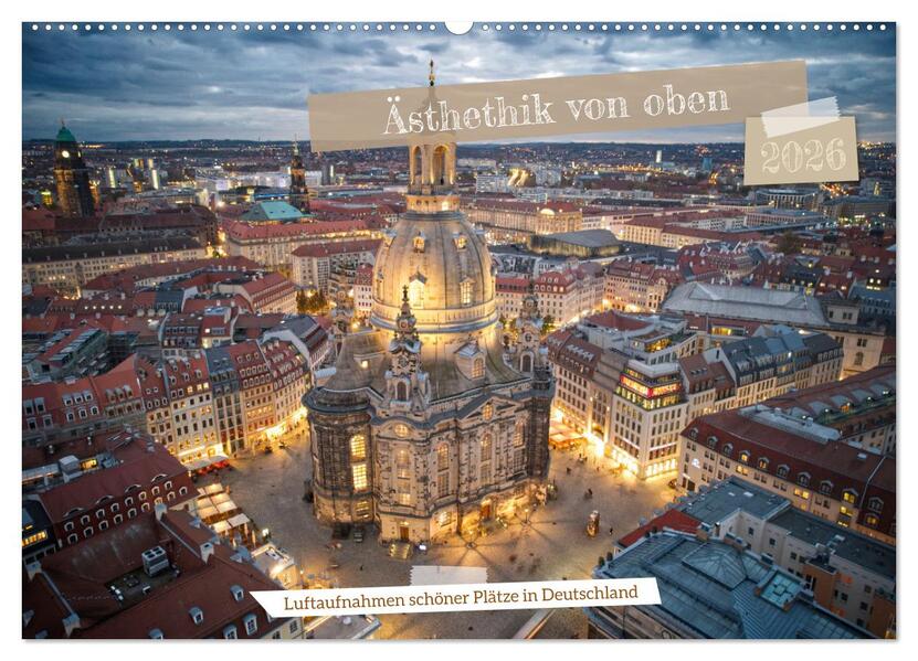 Ästehtik von oben (Wandkalender 2026 DIN A2 quer) CALVENDO Monatskalender