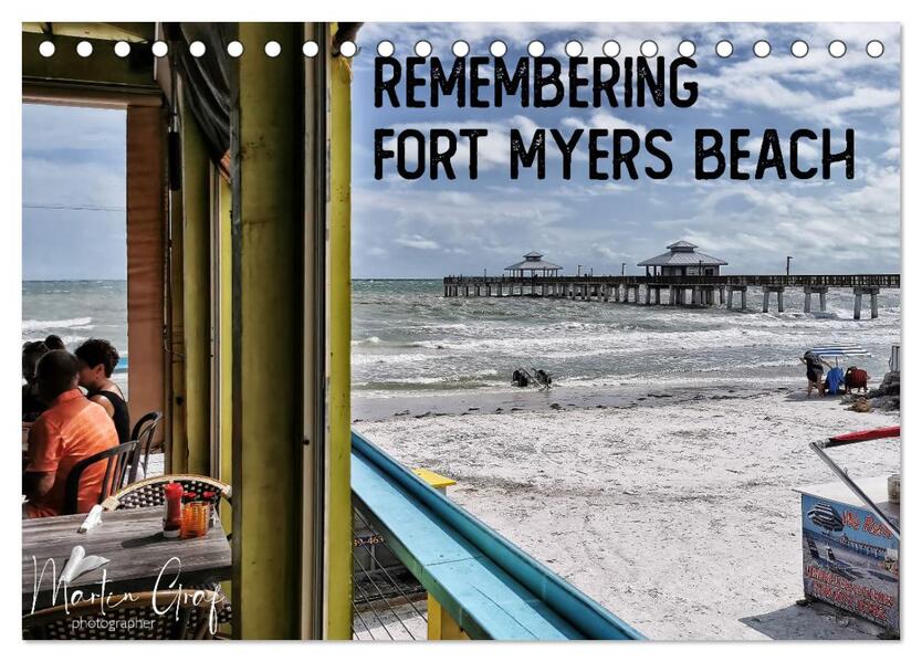 Remembering Fort Myers Beach (Tischkalender 2026 DIN A5 quer) CALVENDO Monatskalender