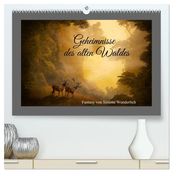 Geheimnisse des alten Waldes (hochwertiger Premium Wandkalender 2026 DIN A2 quer) Kunstdruck in Hochglanz
