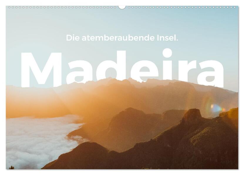 Madeira - Die atemberaubende Insel. (Wandkalender 2026 DIN A2 quer) CALVENDO Monatskalender