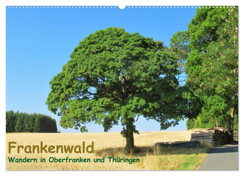 Frankenwald - Wandern in Oberfranken und Thüringen (Wandkalender 2026 DIN A2 quer) CALVENDO Monatskalender