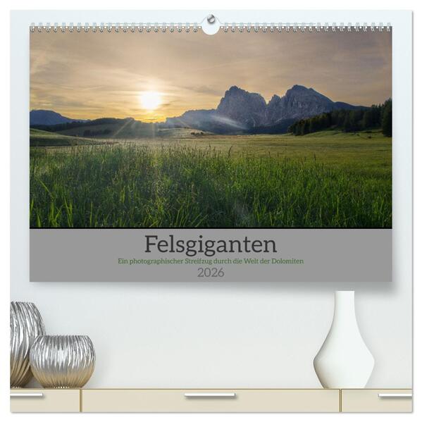 Felsgiganten (hochwertiger Premium Wandkalender 2026 DIN A2 quer) Kunstdruck in Hochglanz