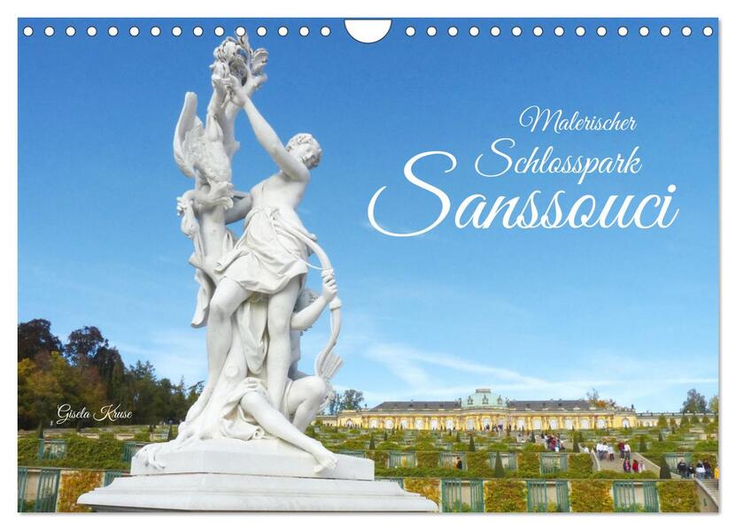 Malerischer Schlosspark Sanssouci (Wandkalender 2026 DIN A4 quer) CALVENDO Monatskalender