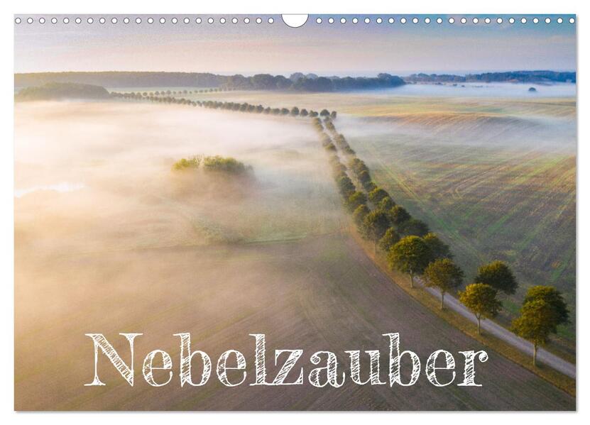 Nebelzauber (Wandkalender 2026 DIN A3 quer) CALVENDO Monatskalender