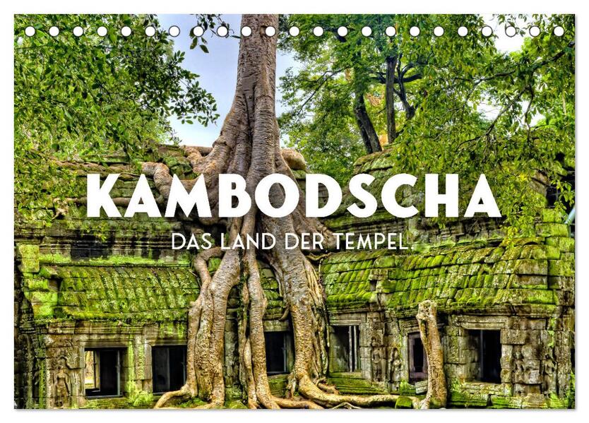 Kambodscha - Das Land der Tempel. (Tischkalender 2026 DIN A5 quer) CALVENDO Monatskalender