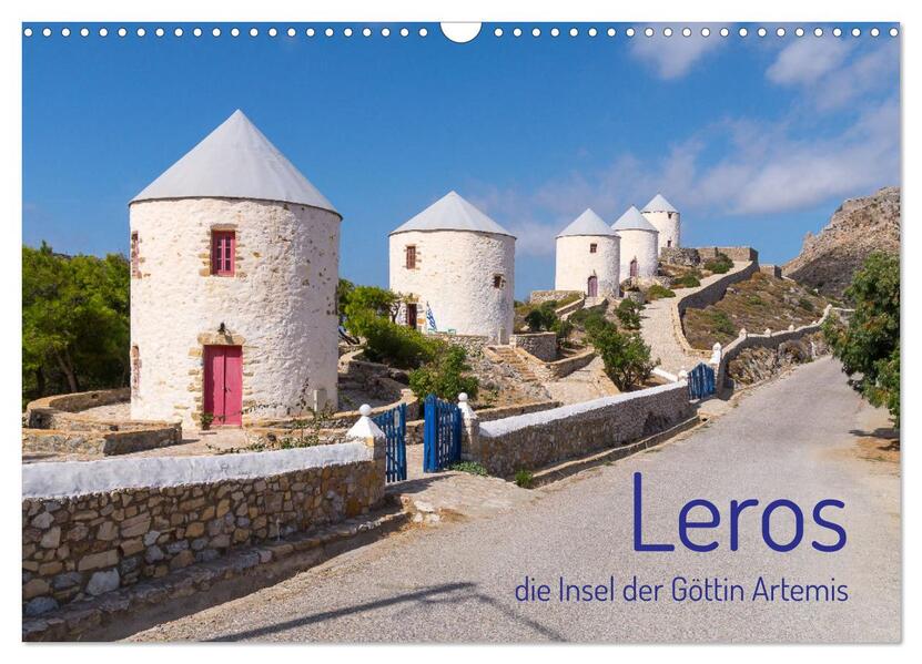 Leros - die Insel der Göttin Artemis (Wandkalender 2026 DIN A3 quer) CALVENDO Monatskalender