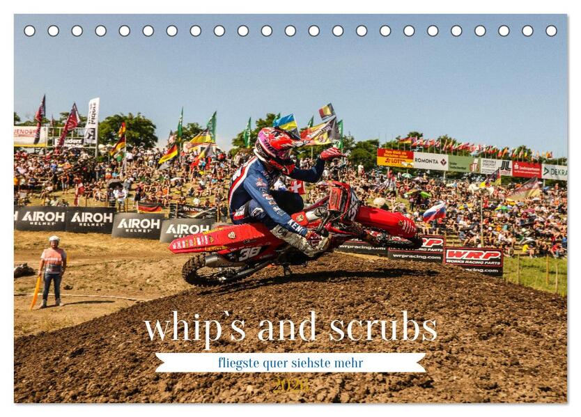 whip`s and scrub`s 2026 (Tischkalender 2026 DIN A5 quer) CALVENDO Monatskalender