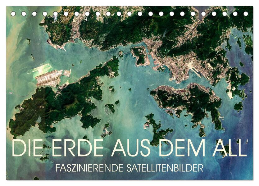 Die Erde aus dem All (Tischkalender 2026 DIN A5 quer) CALVENDO Monatskalender