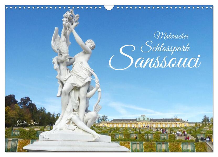Malerischer Schlosspark Sanssouci (Wandkalender 2026 DIN A3 quer) CALVENDO Monatskalender