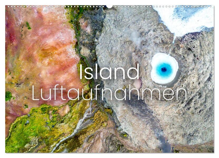 Island Luftaufnahmen (Wandkalender 2026 DIN A2 quer) CALVENDO Monatskalender