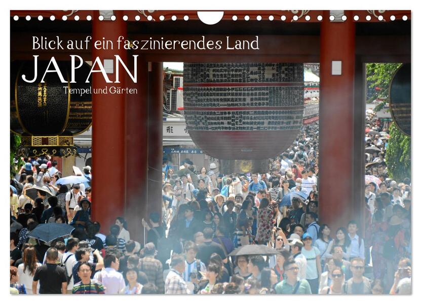 Blick auf ein faszinierendes Land - Japan 2026 (Wandkalender 2026 DIN A4 quer) CALVENDO Monatskalender