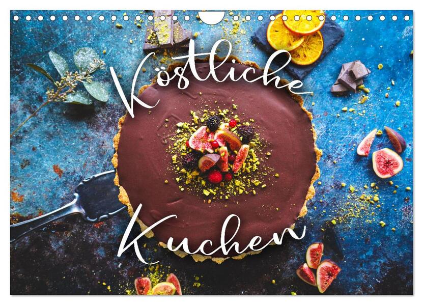 Köstliche Kuchen (Wandkalender 2026 DIN A4 quer) CALVENDO Monatskalender