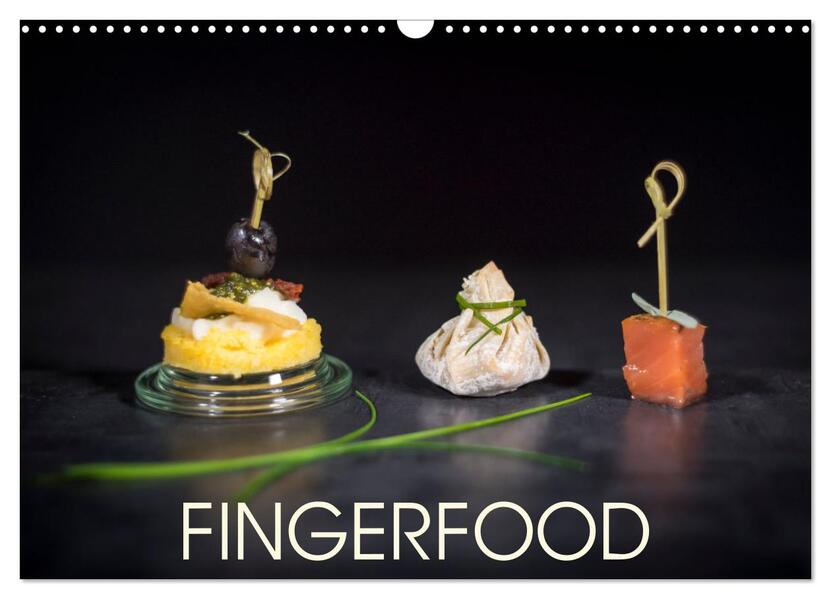 Fingerfood (Wandkalender 2026 DIN A3 quer) CALVENDO Monatskalender