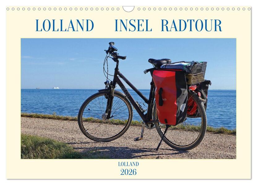 Lolland Insel Radtour = Projekt # 330 (Wandkalender 2026 DIN A3 quer) CALVENDO Monatskalender