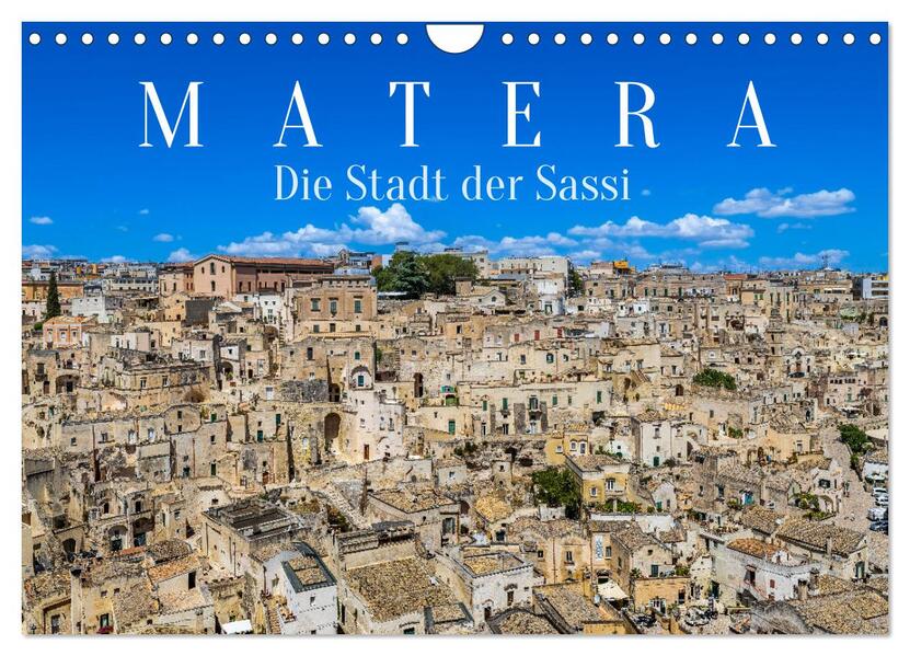 Matera - Die Stadt der Sassi (Wandkalender 2026 DIN A4 quer) CALVENDO Monatskalender