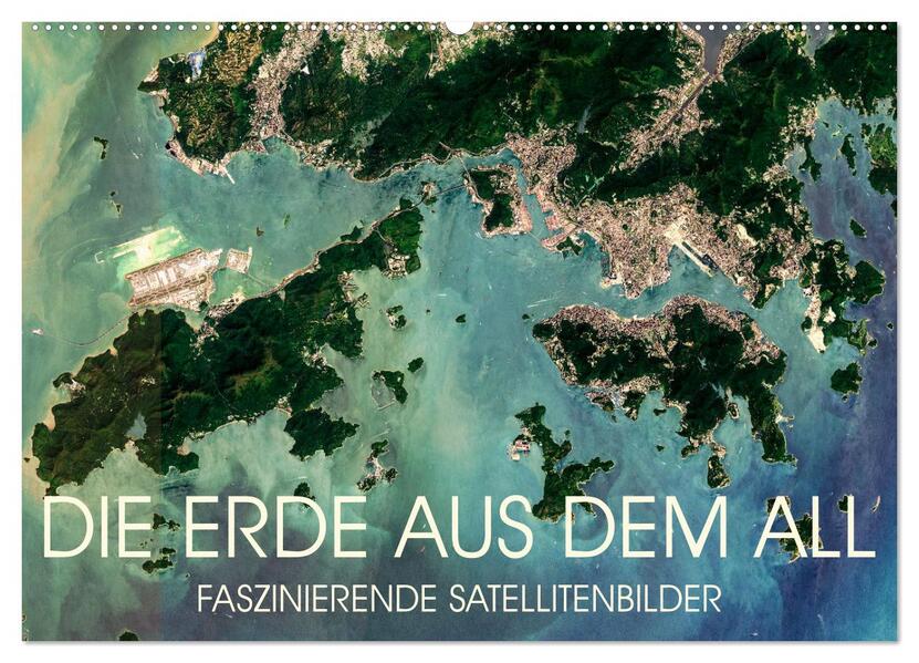 Die Erde aus dem All (Wandkalender 2026 DIN A2 quer) CALVENDO Monatskalender
