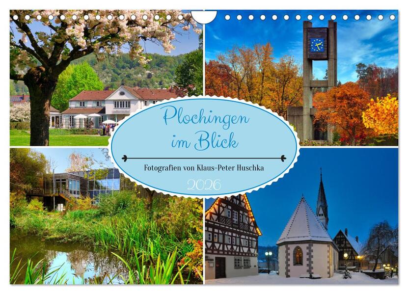 Plochingen im Blick (Wandkalender 2026 DIN A4 quer) CALVENDO Monatskalender