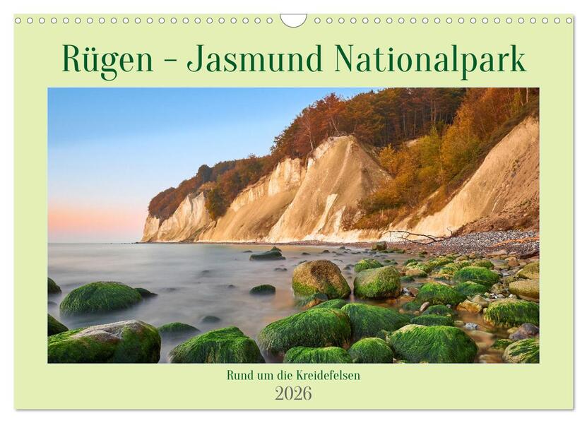 Rügen - Jasmund Nationalpark (Wandkalender 2026 DIN A3 quer) CALVENDO Monatskalender