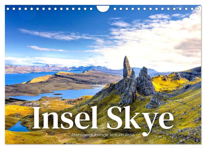 Insel Skye - Atemberaubende Naturkulisse (Wandkalender 2026 DIN A4 quer) CALVENDO Monatskalender