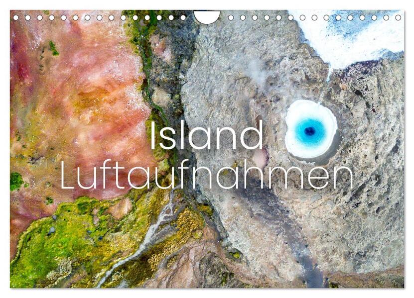 Island Luftaufnahmen (Wandkalender 2026 DIN A4 quer) CALVENDO Monatskalender