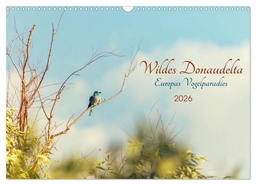 Wildes Donaudelta (Wandkalender 2026 DIN A3 quer) CALVENDO Monatskalender