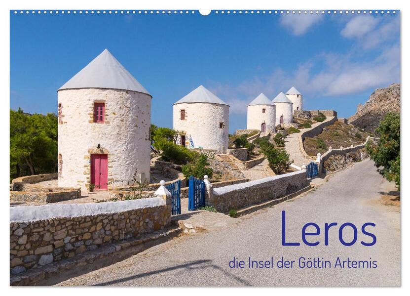 Leros - die Insel der Göttin Artemis (Wandkalender 2026 DIN A2 quer) CALVENDO Monatskalender