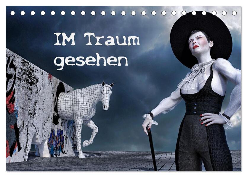 Im Traum gesehen (Tischkalender 2026 DIN A5 quer) CALVENDO Monatskalender