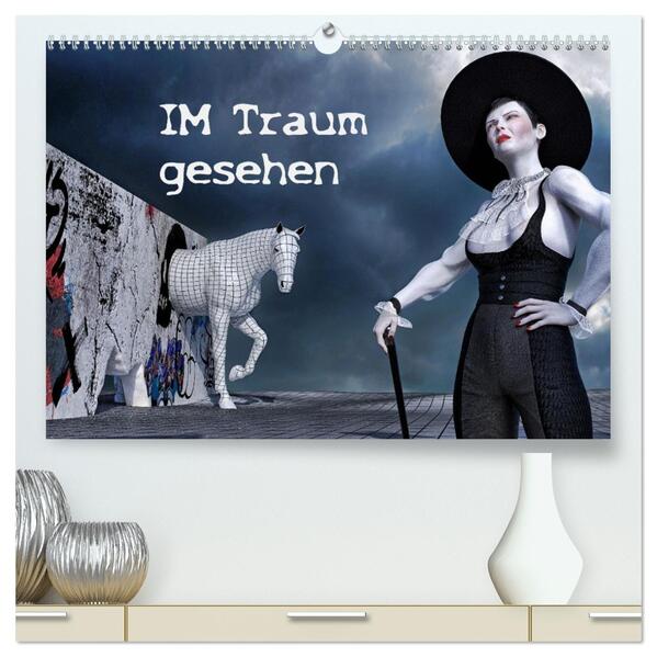 Im Traum gesehen (hochwertiger Premium Wandkalender 2026 DIN A2 quer) Kunstdruck in Hochglanz