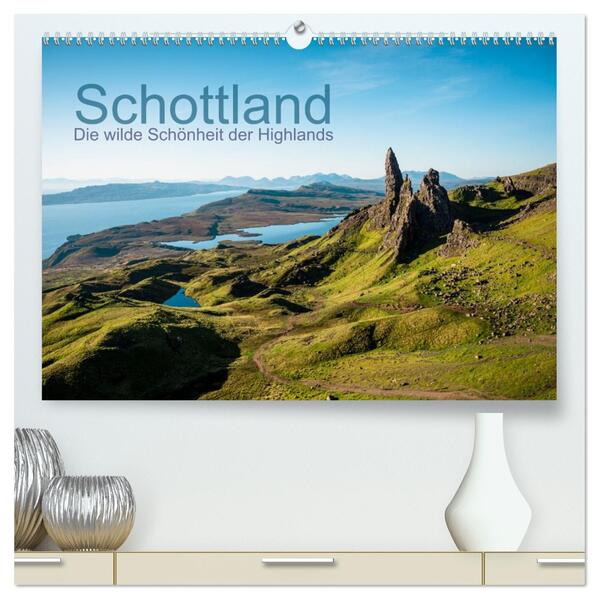 Schottland - Die wilde Schönheit der Highlands (hochwertiger Premium Wandkalender 2026 DIN A2 quer) Kunstdruck in Hochglanz
