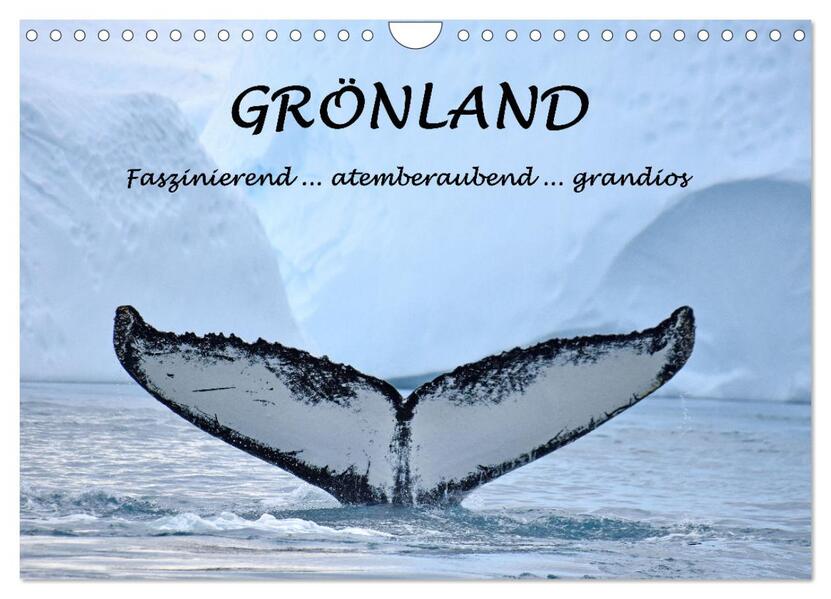 Grönland Faszinierend atemberaubend grandios (Wandkalender 2026 DIN A4 quer) CALVENDO Monatskalender