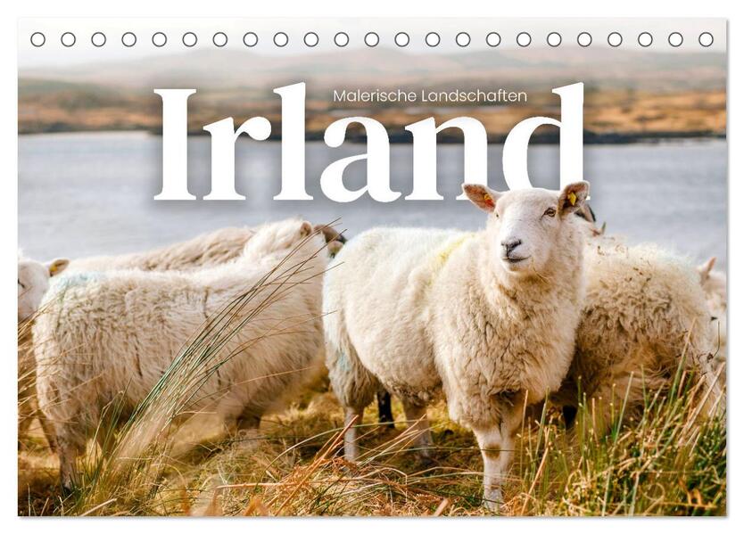 Irland - Malerische Landschaften (Tischkalender 2026 DIN A5 quer) CALVENDO Monatskalender