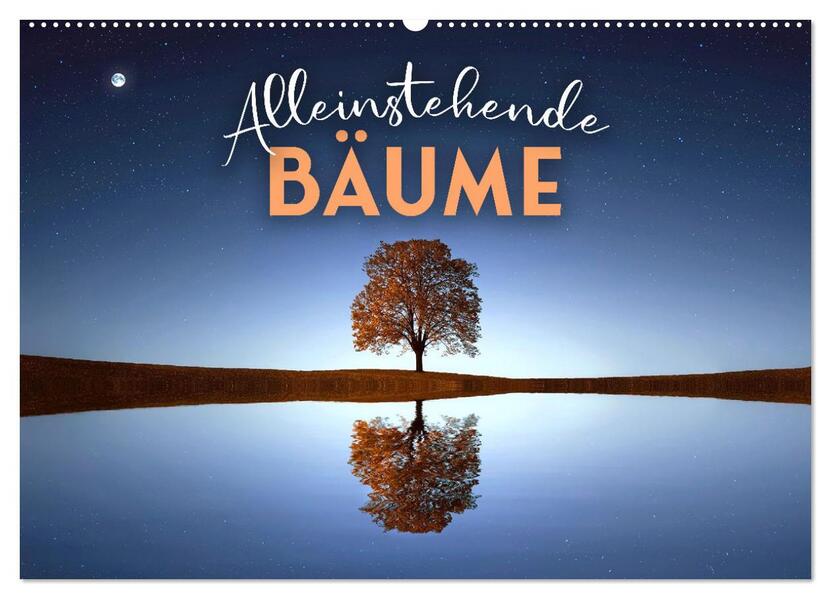 Alleinstehende Bäume (Wandkalender 2026 DIN A2 quer) CALVENDO Monatskalender