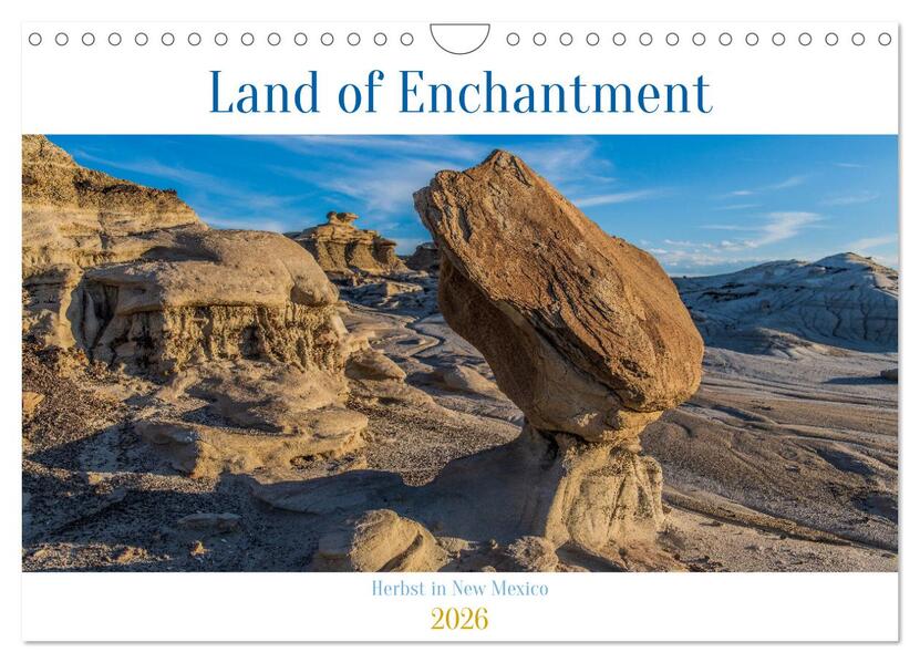 Land of Enchantment - Herbst in New Mexico (Wandkalender 2026 DIN A4 quer) CALVENDO Monatskalender
