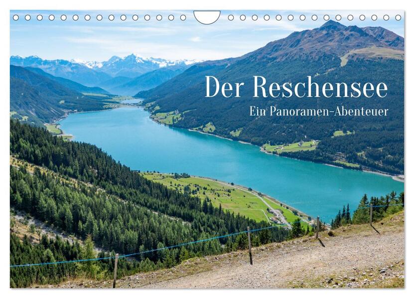 Der Reschensee - ein Panormanen-Abenteuer (Wandkalender 2026 DIN A4 quer) CALVENDO Monatskalender
