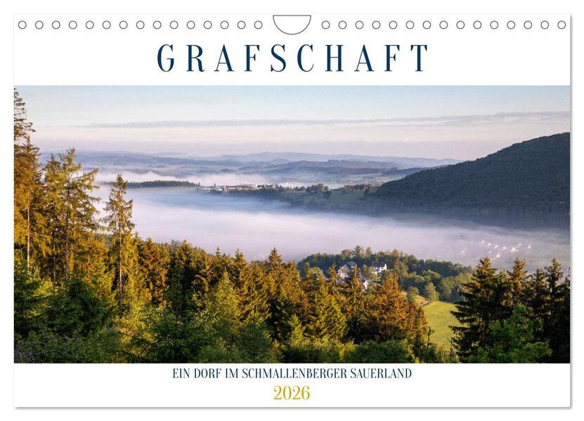 Grafschaft ein Dorf im Schmallenberger Sauerland (Wandkalender 2026 DIN A4 quer) CALVENDO Monatskalender