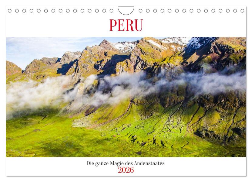 Peru - Magie der Anden (Wandkalender 2026 DIN A4 quer) CALVENDO Monatskalender
