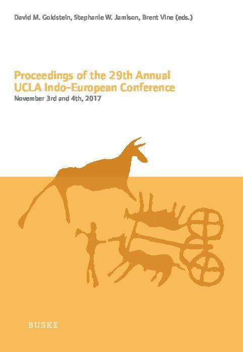Proceedings of the 29th Annual UCLA Indo-European Conference