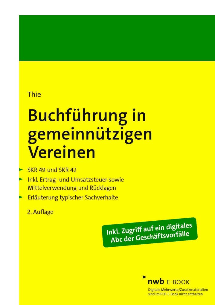 Buchführung in gemeinnützigen Vereinen