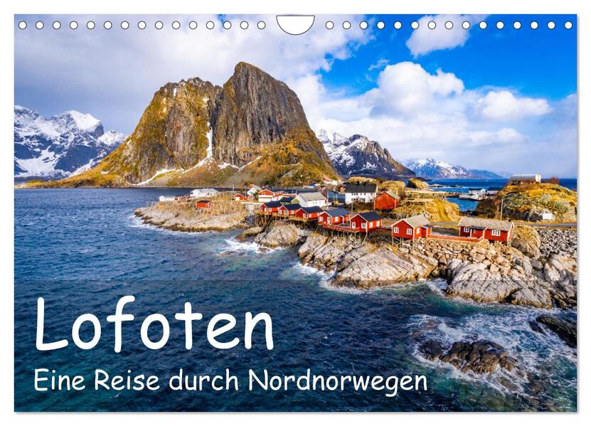 Lofoten - Eine Reise durch Nordnorwegen (Wandkalender 2026 DIN A4 quer) CALVENDO Monatskalender
