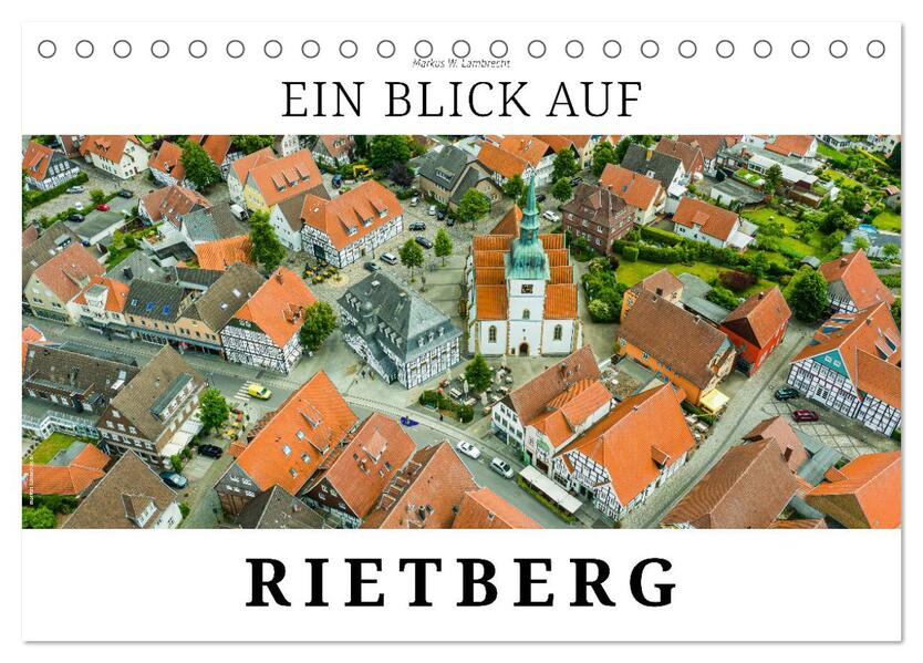 Ein Blick auf Rietberg (Tischkalender 2026 DIN A5 quer) CALVENDO Monatskalender