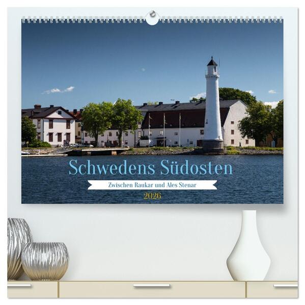 Schwedens Südosten (hochwertiger Premium Wandkalender 2026 DIN A2 quer) Kunstdruck in Hochglanz