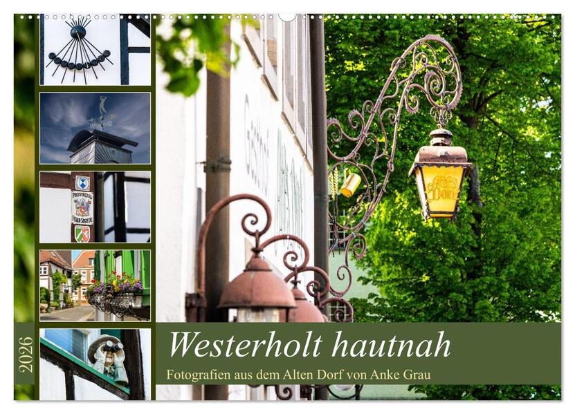 Westerholt hautnah (Wandkalender 2026 DIN A2 quer) CALVENDO Monatskalender