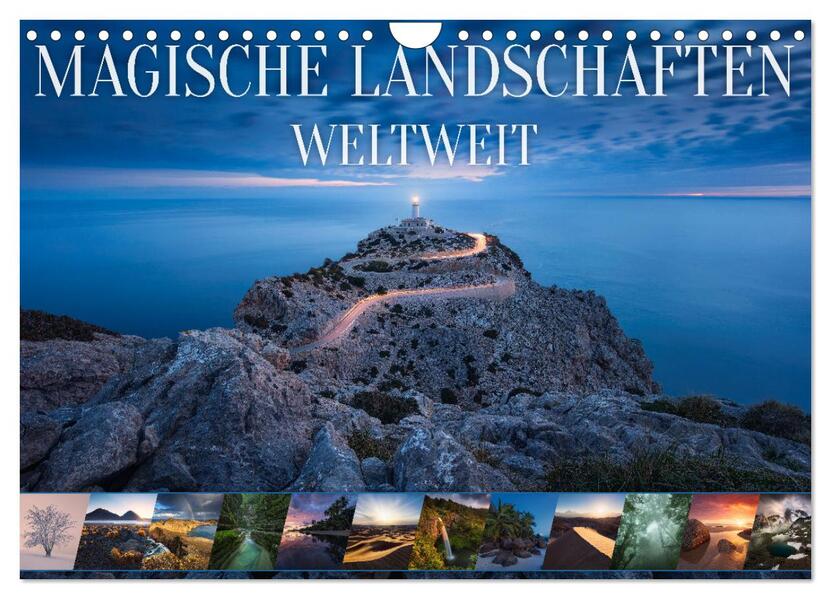 Magische Landschaften Weltweit (Wandkalender 2026 DIN A4 quer) CALVENDO Monatskalender