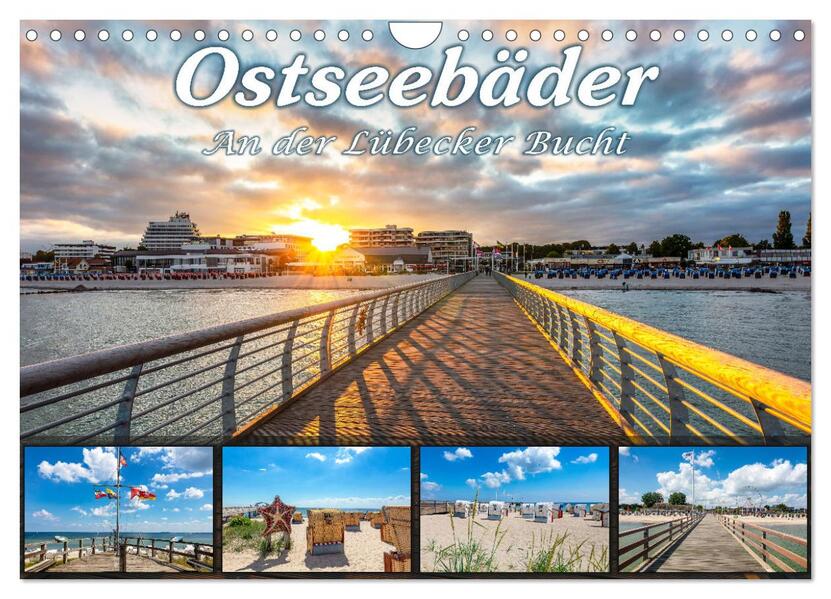 Ostseebäder an der Lübecker Bucht (Wandkalender 2026 DIN A4 quer) CALVENDO Monatskalender