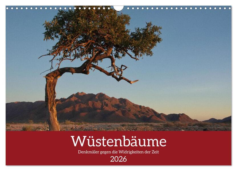 Wüstenbäume (Wandkalender 2026 DIN A3 quer) CALVENDO Monatskalender