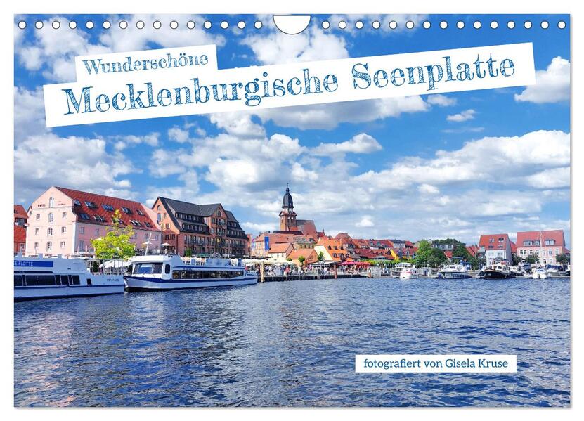 Wunderschöne Mecklenburgische Seenplatte (Wandkalender 2026 DIN A4 quer) CALVENDO Monatskalender