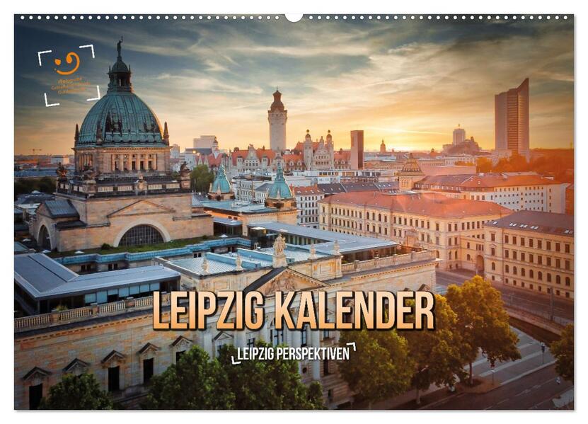 Leipzig Kalender Perspektiven (Wandkalender 2026 DIN A2 quer) CALVENDO Monatskalender