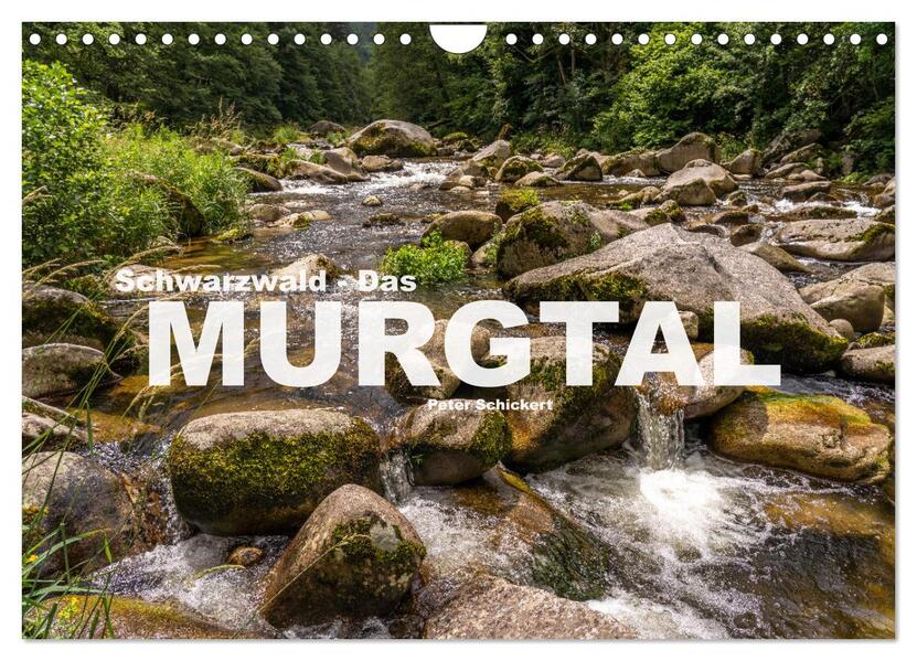 Schwarzwald - Das Murgtal (Wandkalender 2026 DIN A4 quer) CALVENDO Monatskalender